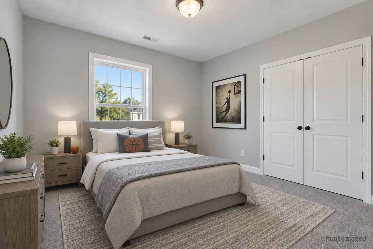 Basketball bedroom theme example