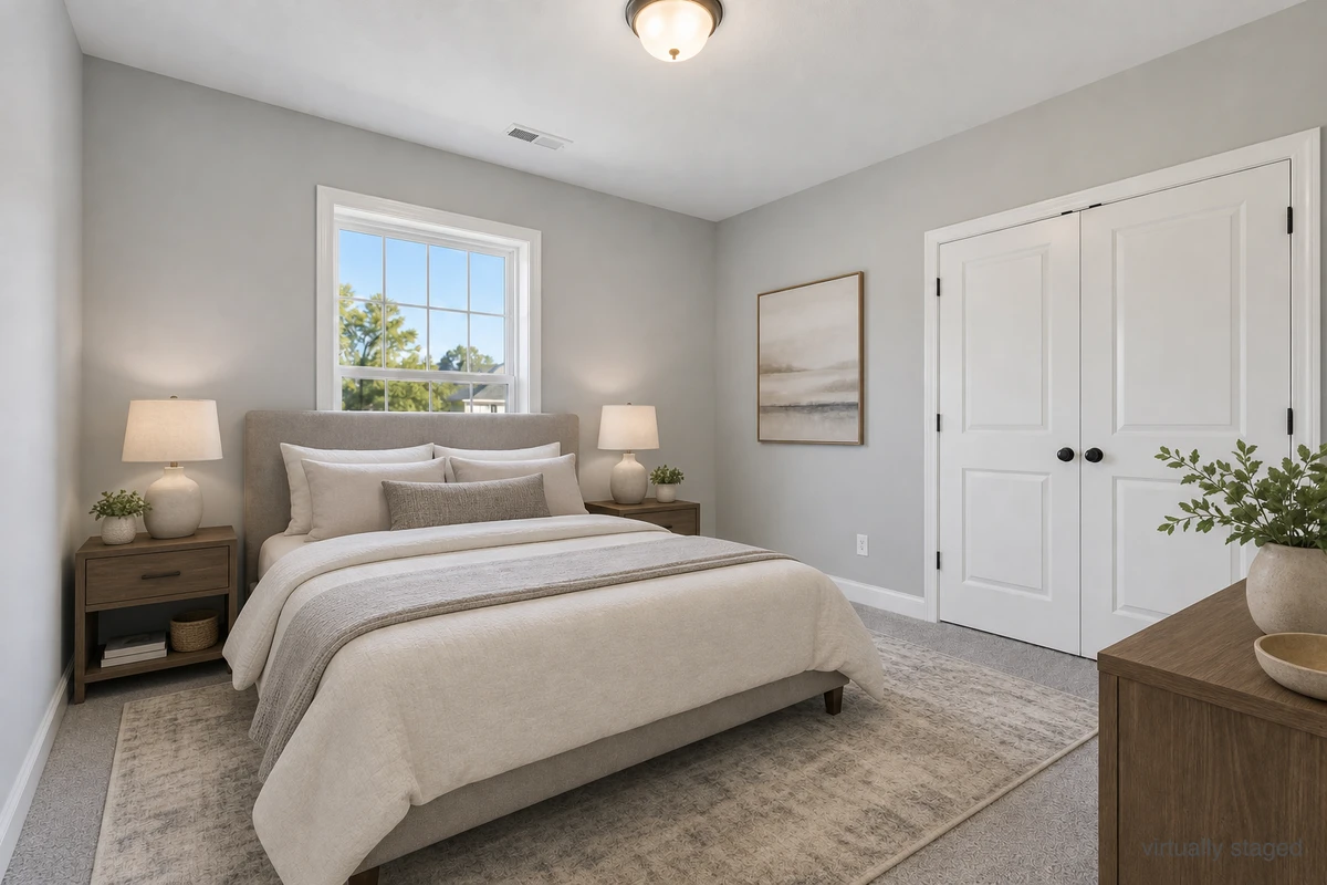 Neutral style bedroom example